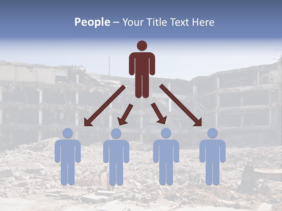 Demolish Debris Dismantling PowerPoint Template