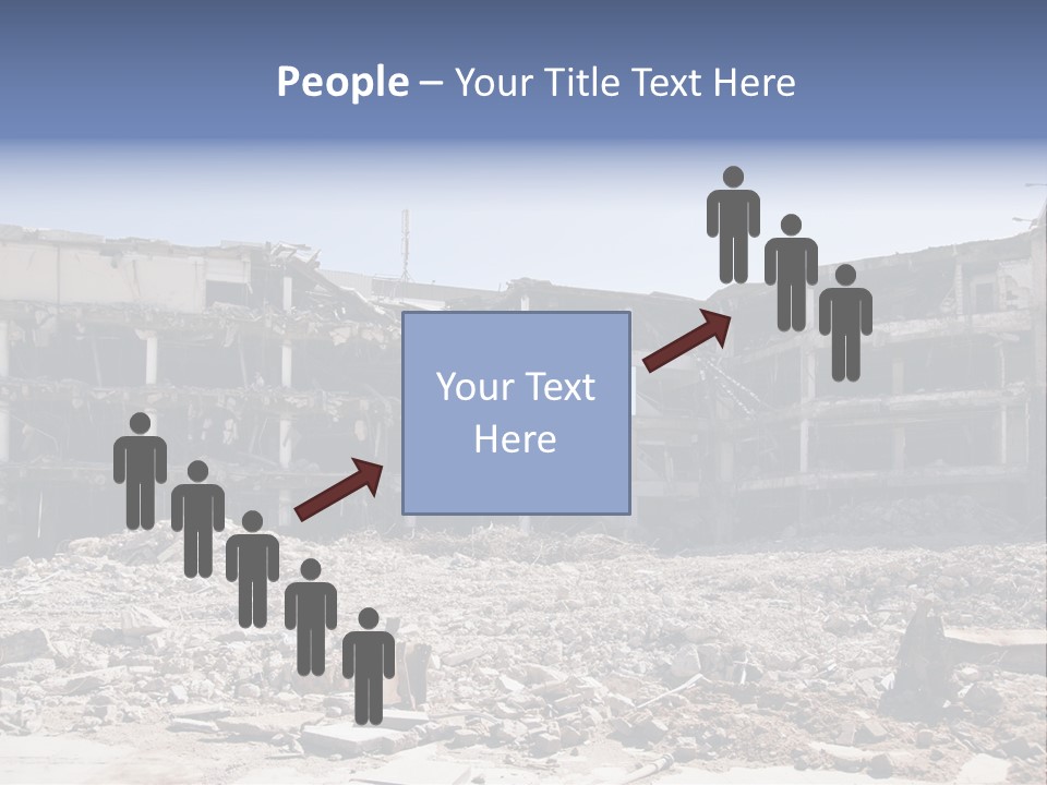 Demolish Debris Dismantling PowerPoint Template