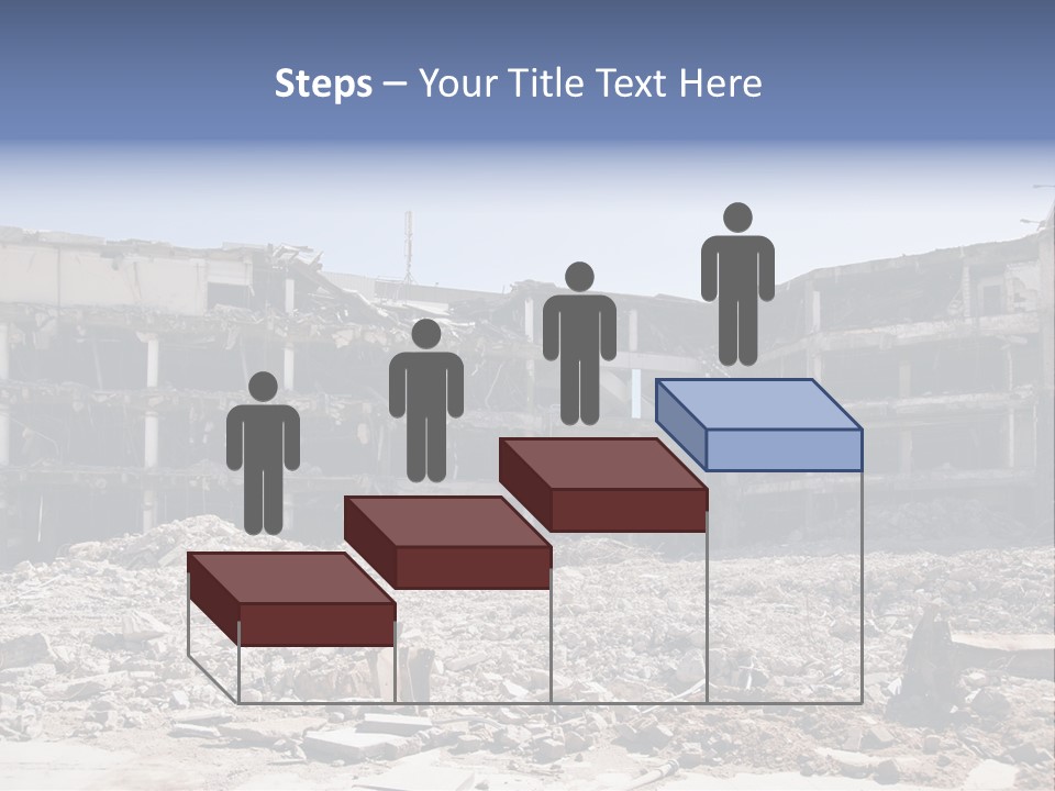 Demolish Debris Dismantling PowerPoint Template