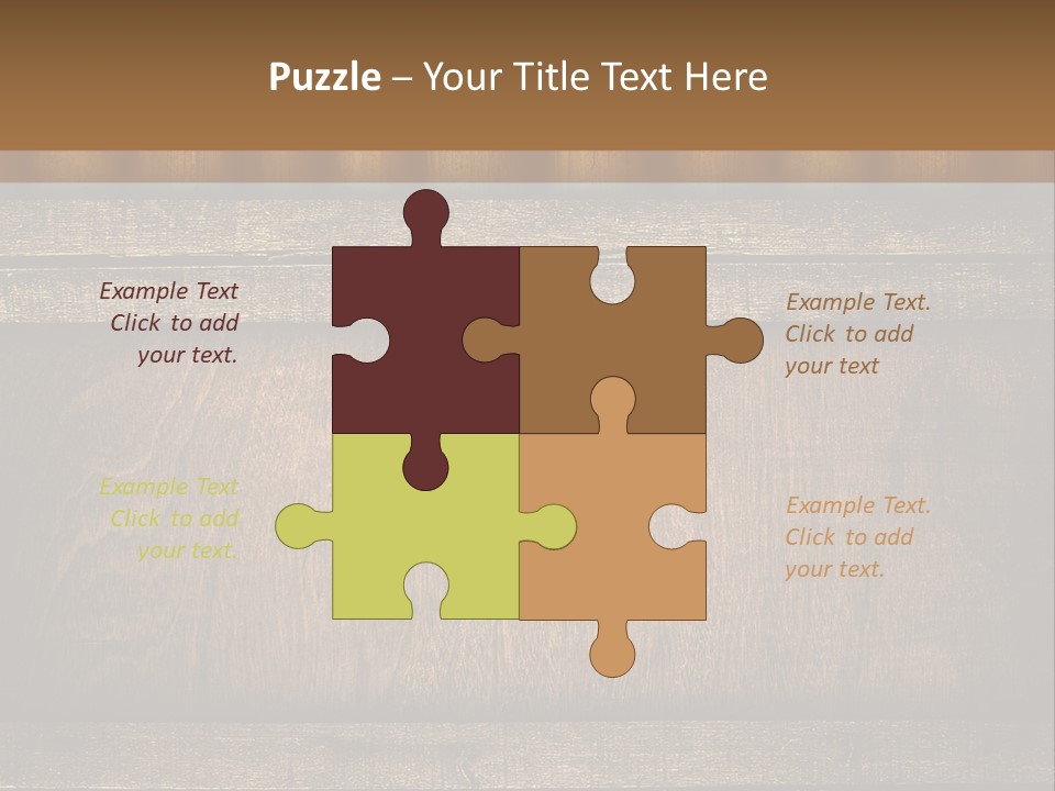 Bunch Grass Oak PowerPoint Template