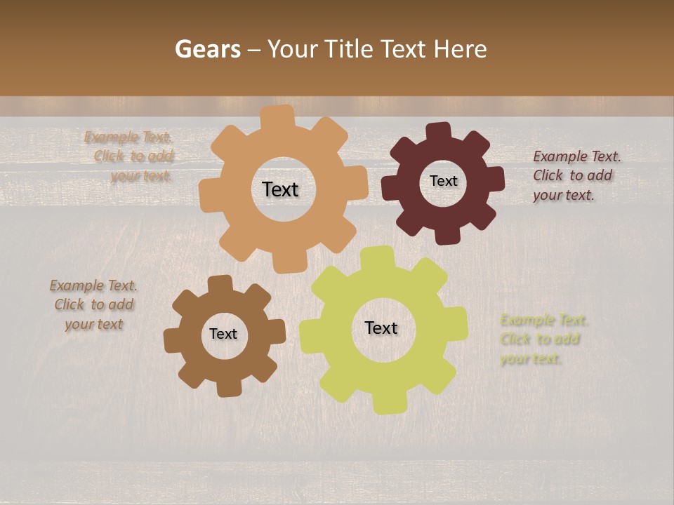 Bunch Grass Oak PowerPoint Template