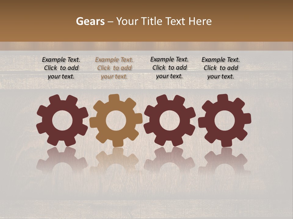 Bunch Grass Oak PowerPoint Template