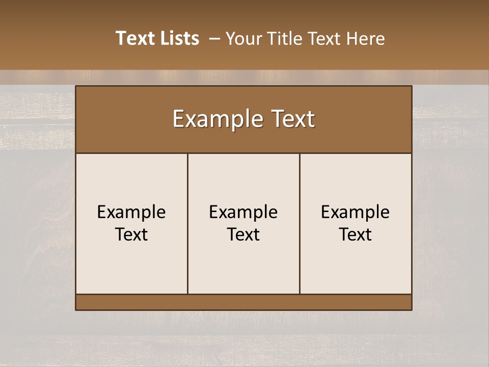 Bunch Grass Oak PowerPoint Template