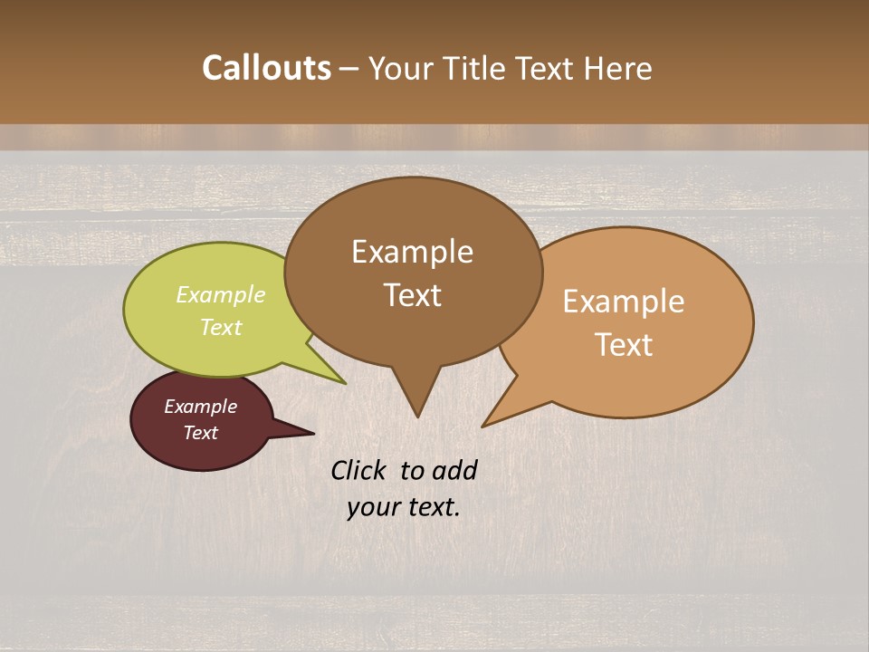 Bunch Grass Oak PowerPoint Template