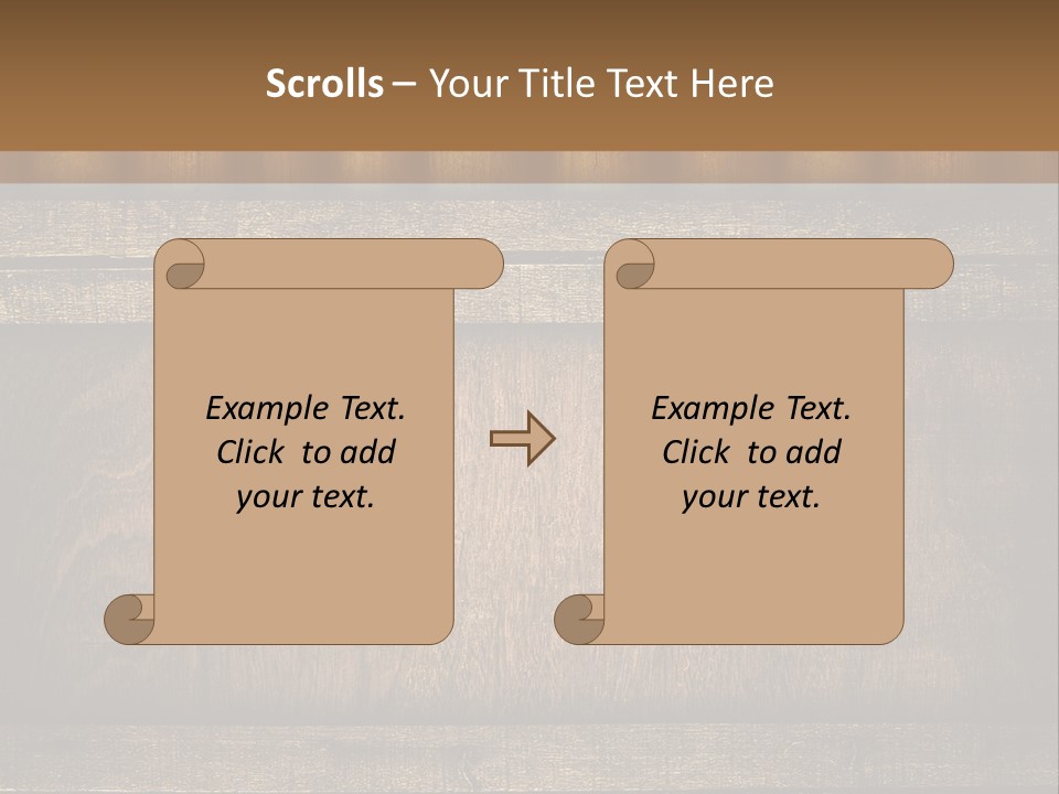 Bunch Grass Oak PowerPoint Template
