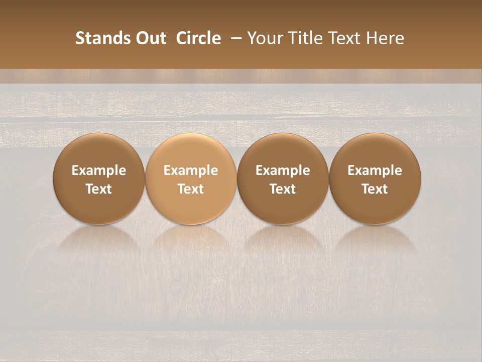 Bunch Grass Oak PowerPoint Template