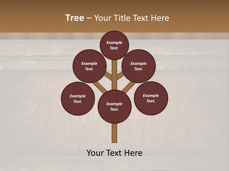 Bunch Grass Oak PowerPoint Template