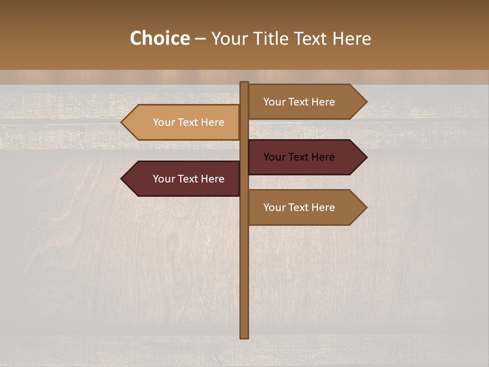 Bunch Grass Oak PowerPoint Template