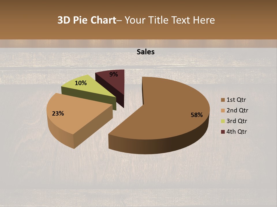 Bunch Grass Oak PowerPoint Template