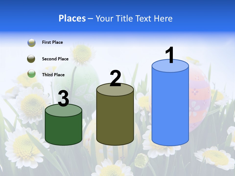 Card Easter Clear PowerPoint Template