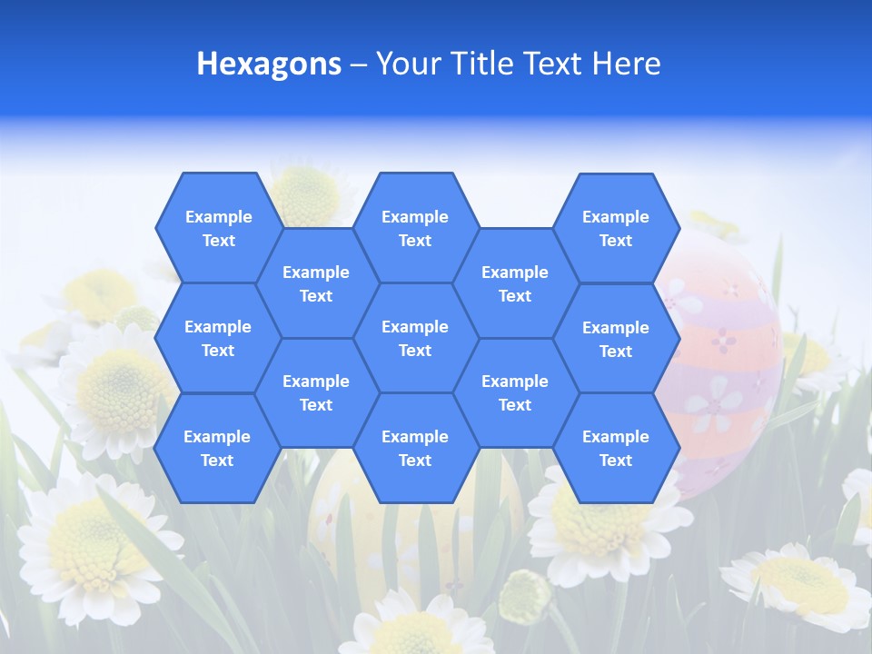 Card Easter Clear PowerPoint Template