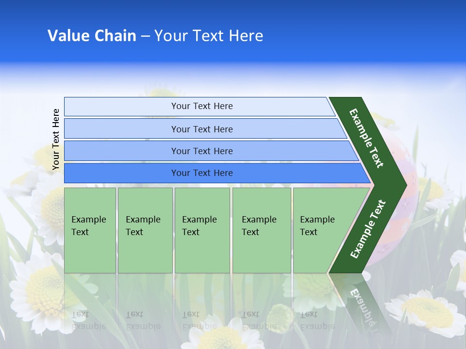 Card Easter Clear PowerPoint Template