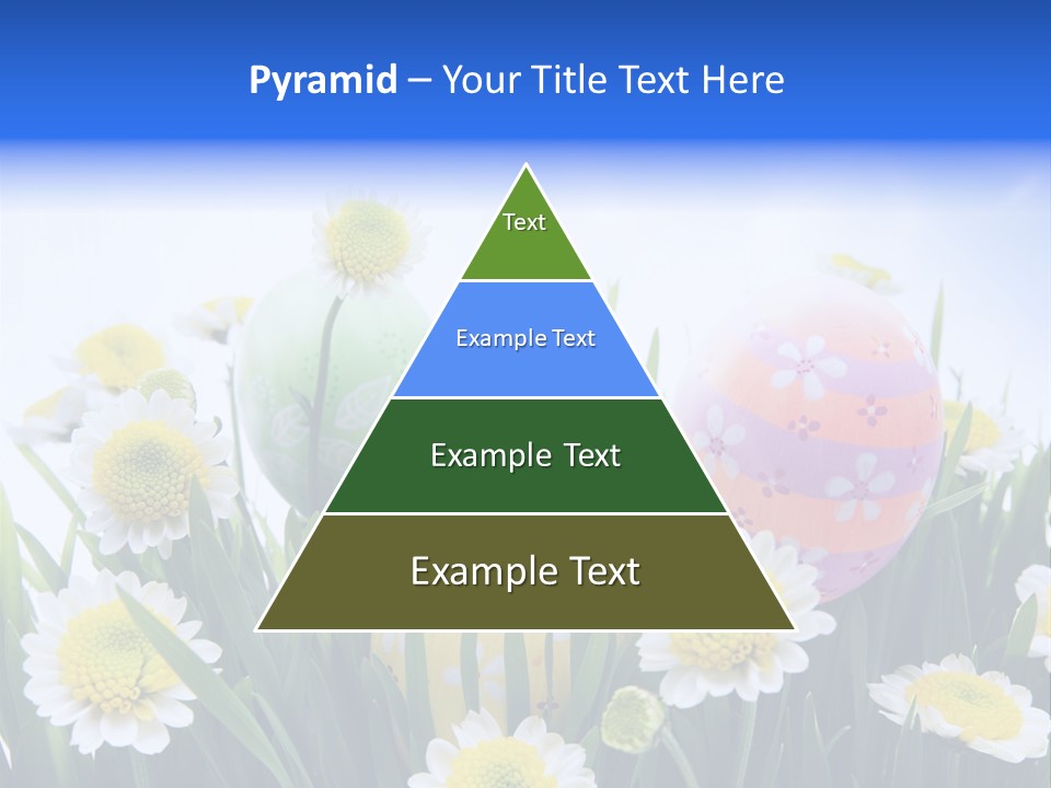 Card Easter Clear PowerPoint Template