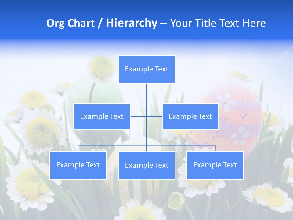 Card Easter Clear PowerPoint Template