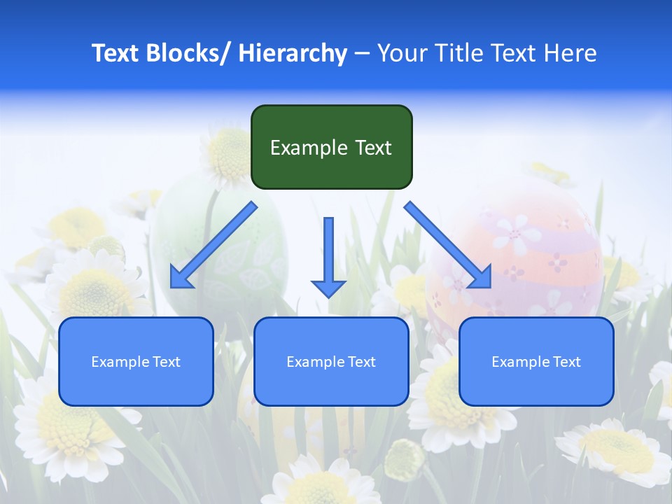 Card Easter Clear PowerPoint Template