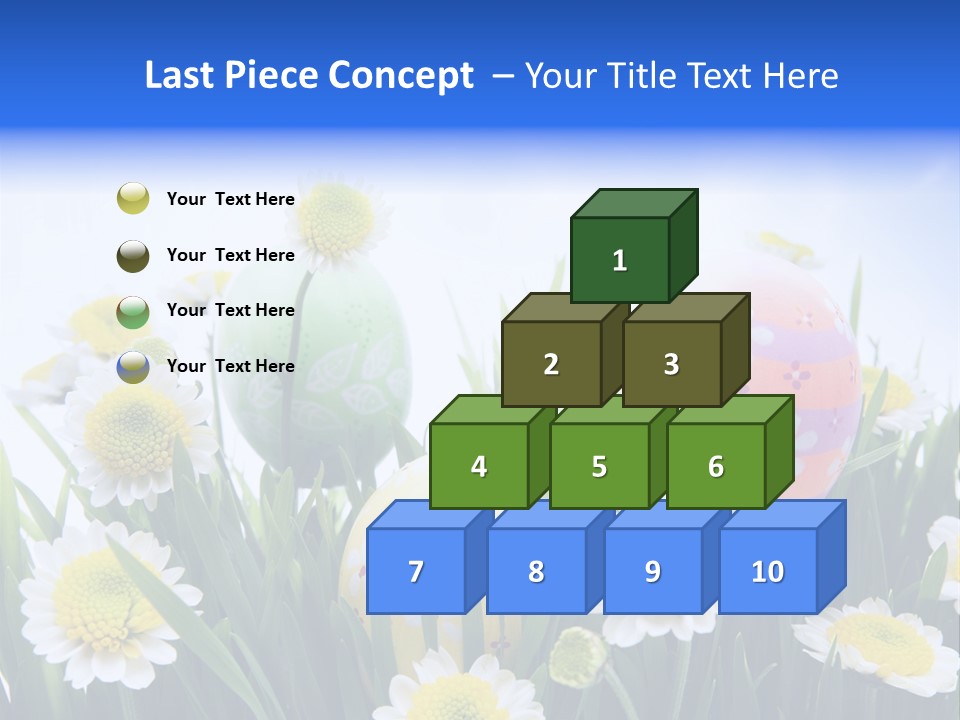 Card Easter Clear PowerPoint Template