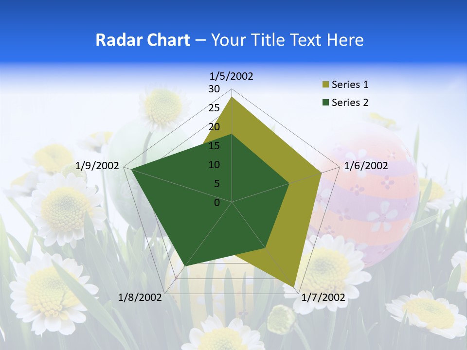 Card Easter Clear PowerPoint Template