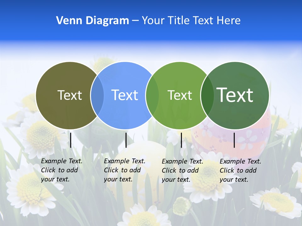 Card Easter Clear PowerPoint Template