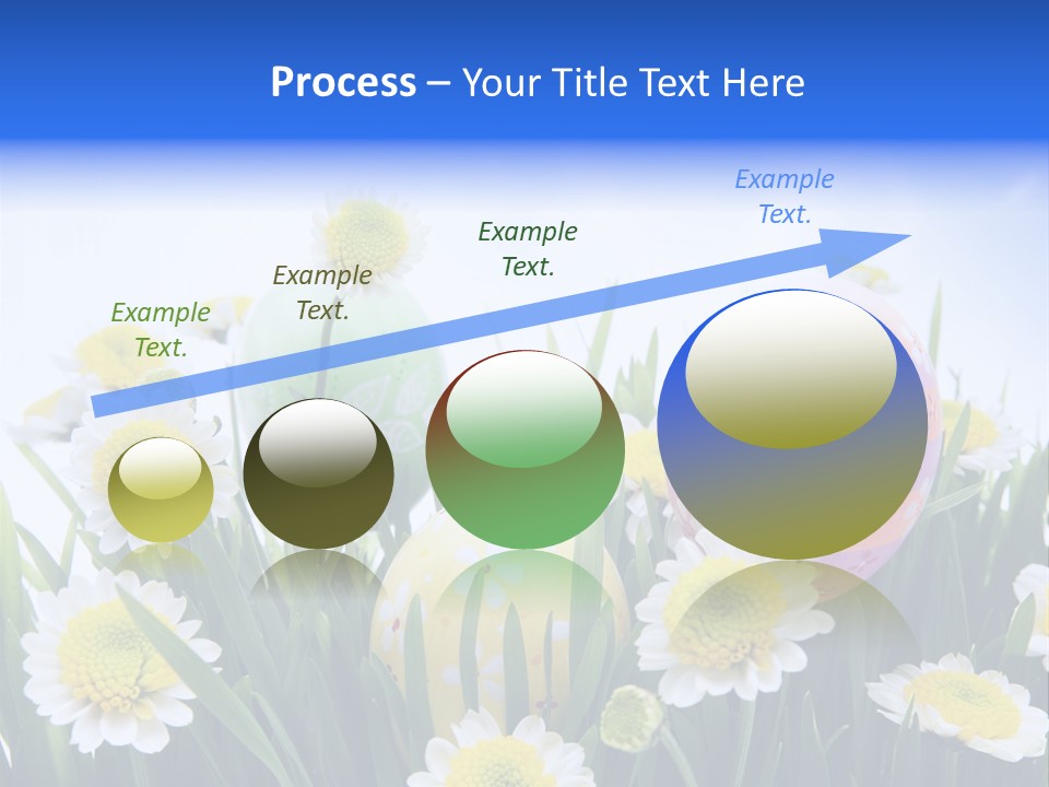 Card Easter Clear PowerPoint Template