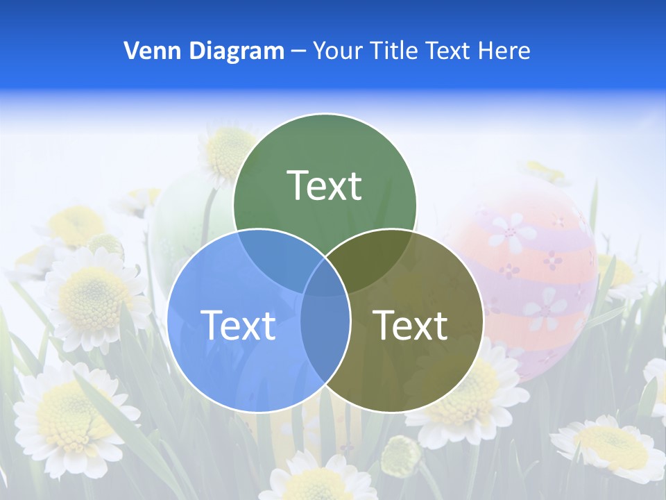 Card Easter Clear PowerPoint Template