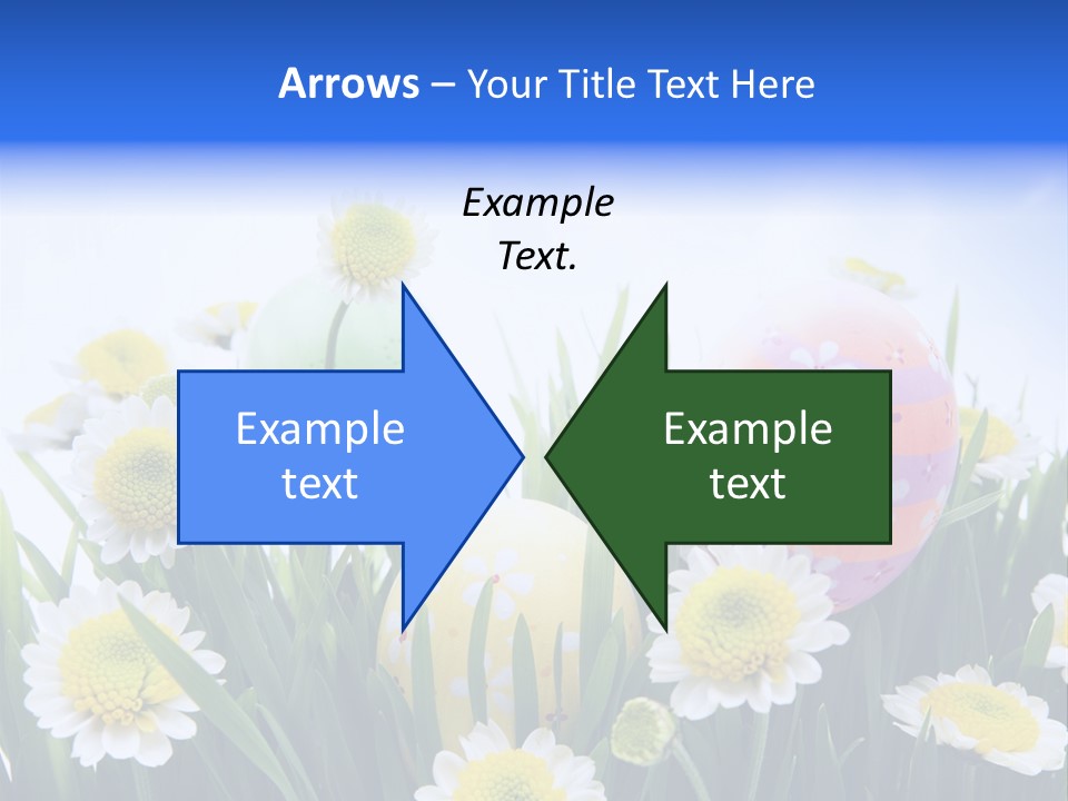 Card Easter Clear PowerPoint Template