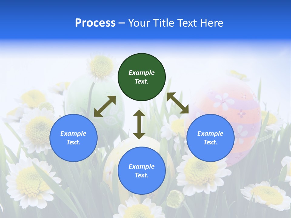 Card Easter Clear PowerPoint Template