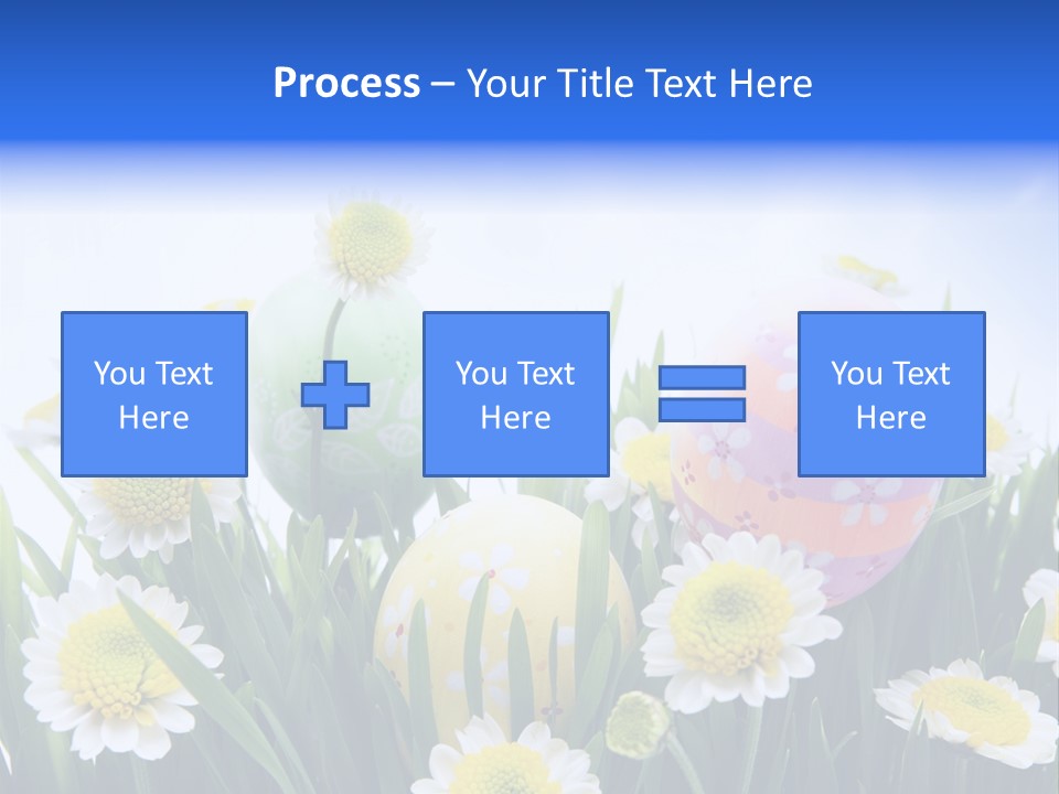 Card Easter Clear PowerPoint Template