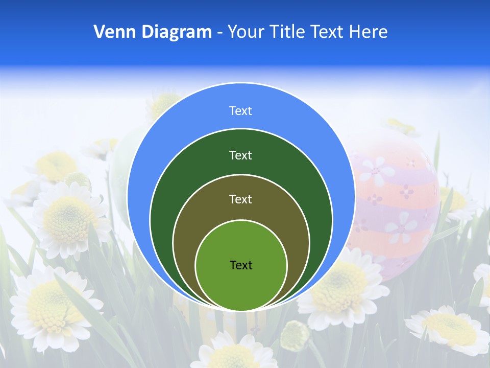 Card Easter Clear PowerPoint Template