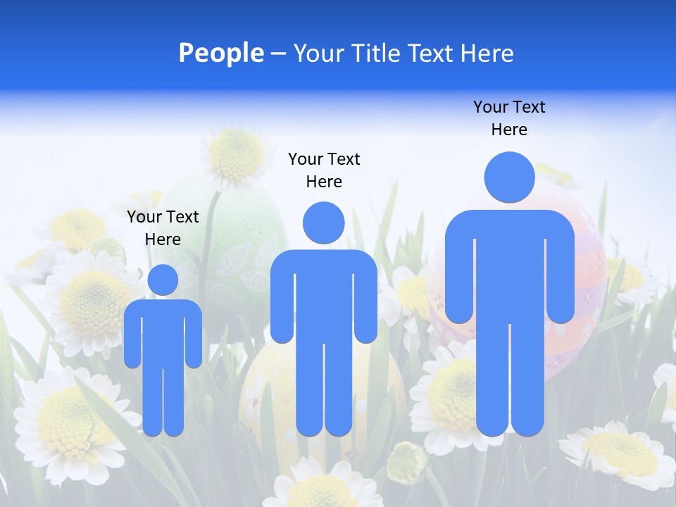 Card Easter Clear PowerPoint Template