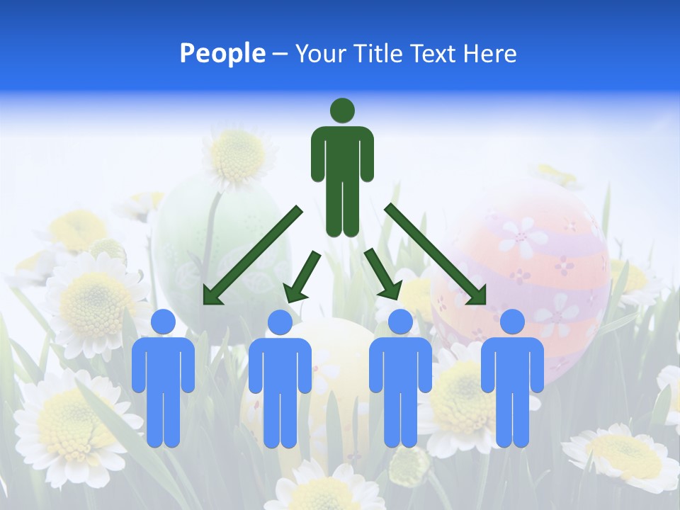 Card Easter Clear PowerPoint Template