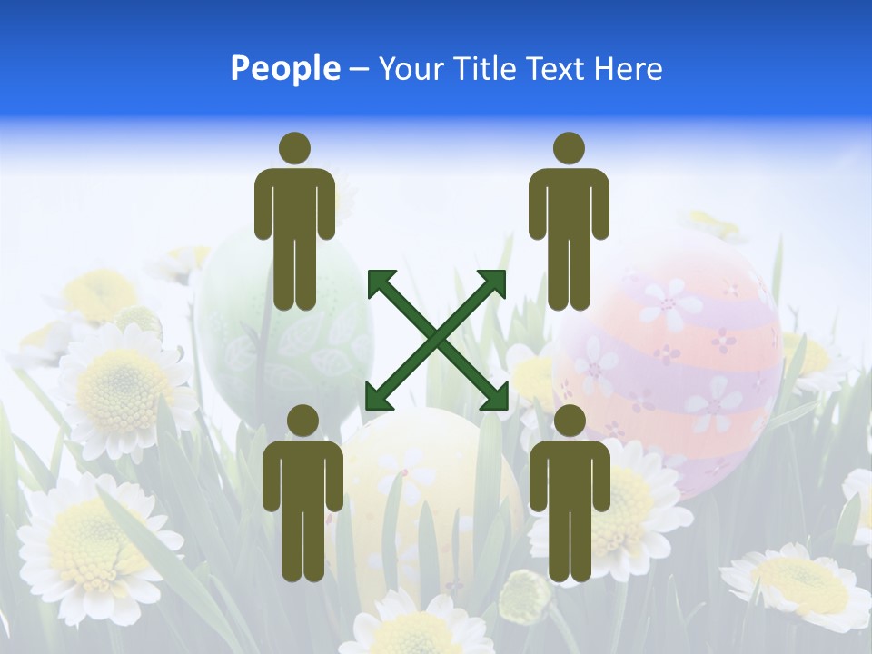 Card Easter Clear PowerPoint Template