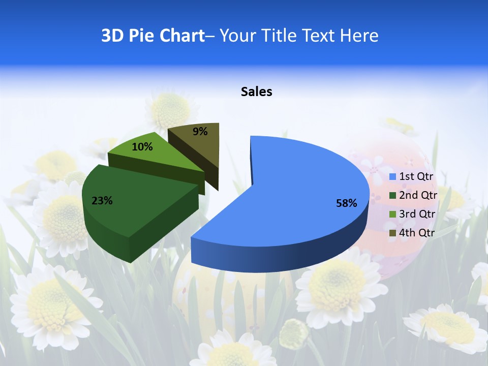 Card Easter Clear PowerPoint Template