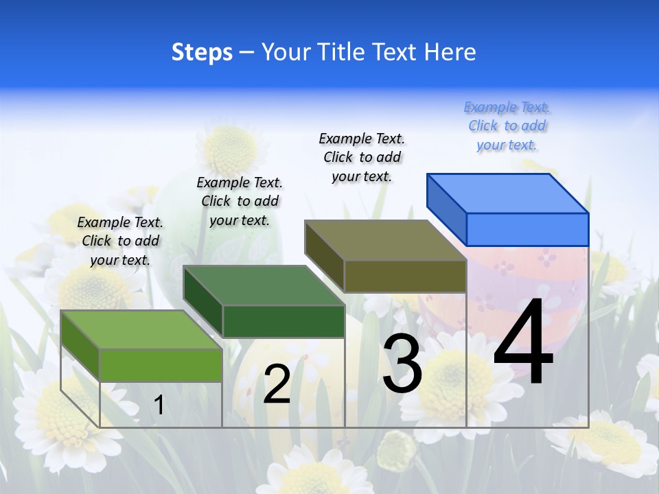 Card Easter Clear PowerPoint Template