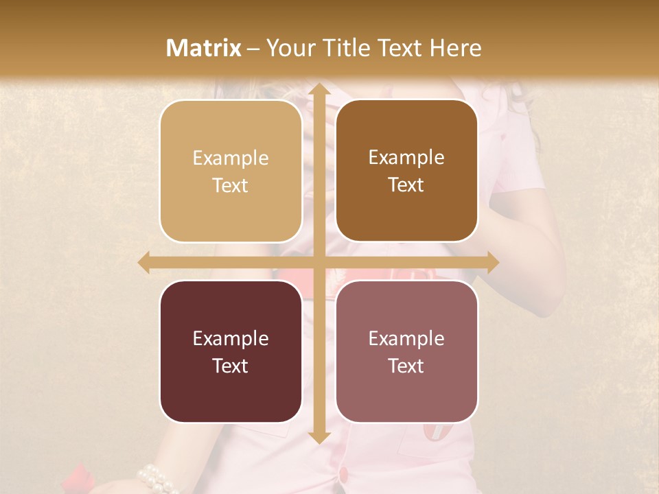 Beauty Charm Nostalgic PowerPoint Template