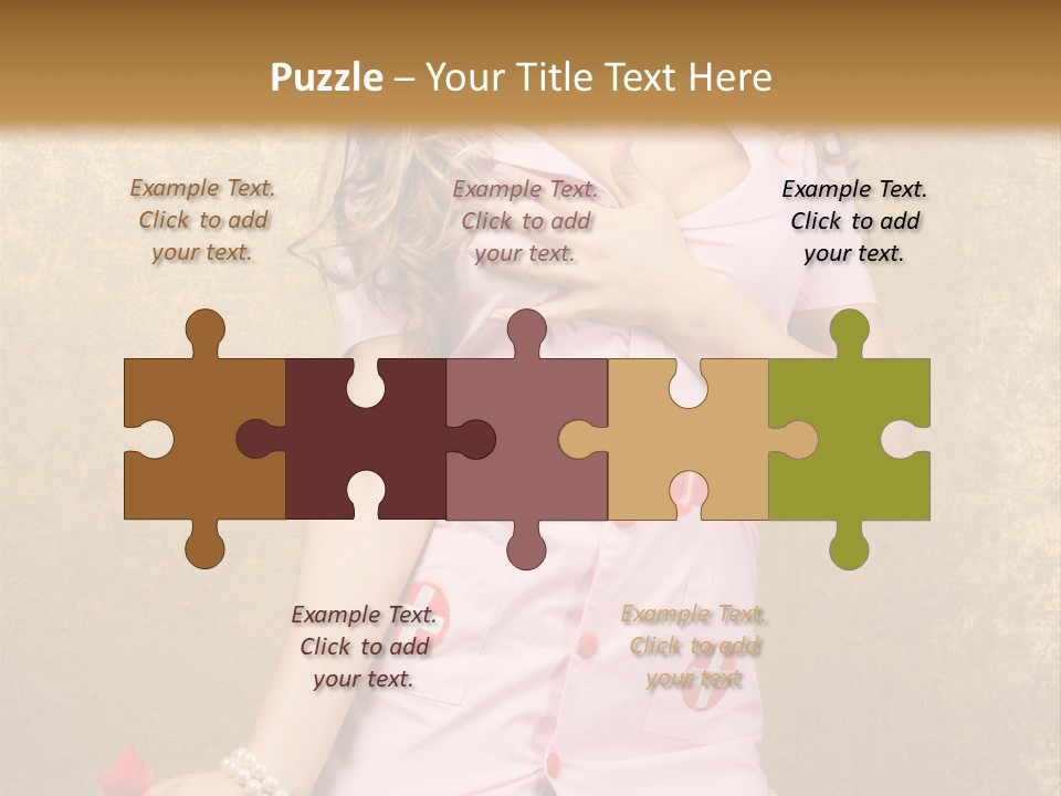 Beauty Charm Nostalgic PowerPoint Template