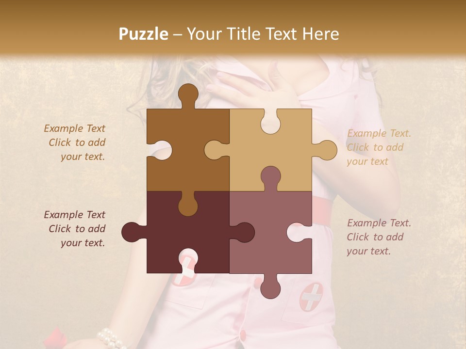 Beauty Charm Nostalgic PowerPoint Template