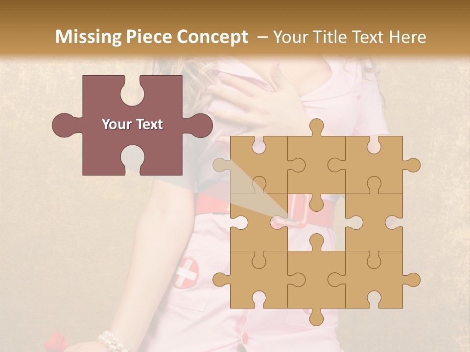 Beauty Charm Nostalgic PowerPoint Template