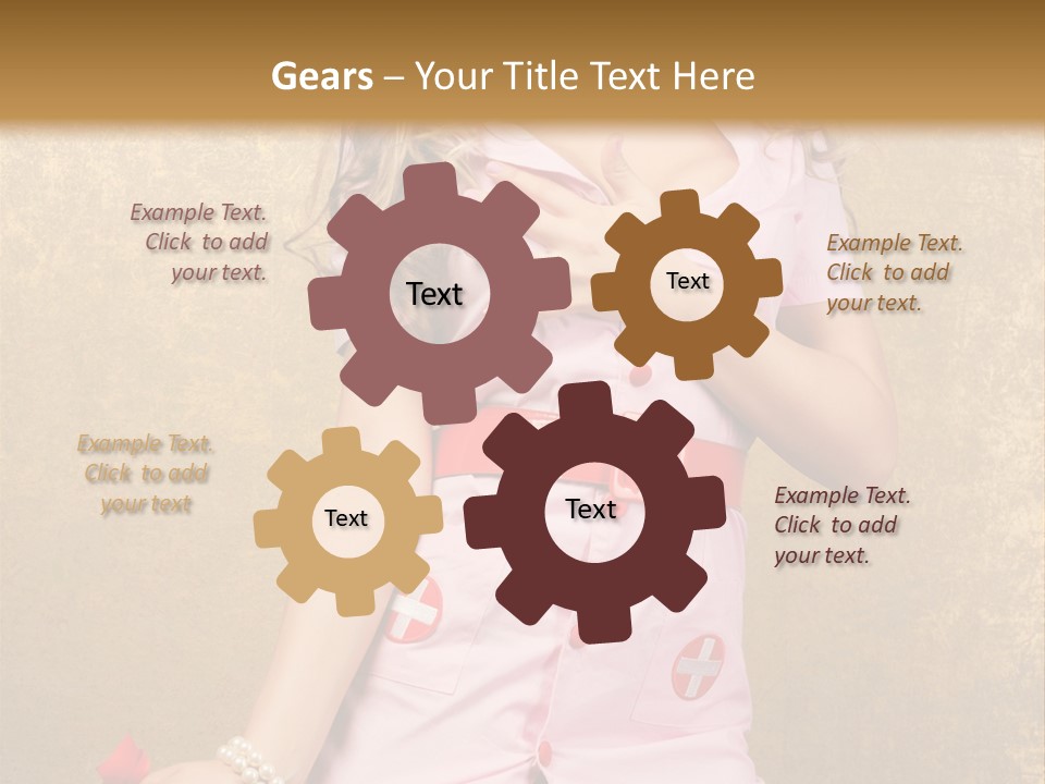 Beauty Charm Nostalgic PowerPoint Template