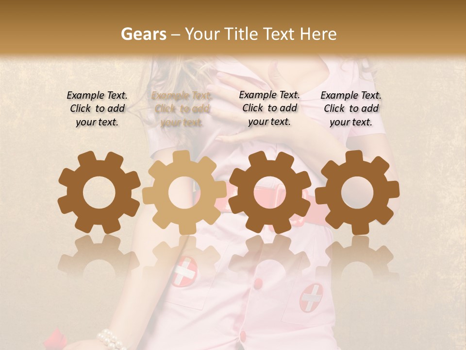 Beauty Charm Nostalgic PowerPoint Template