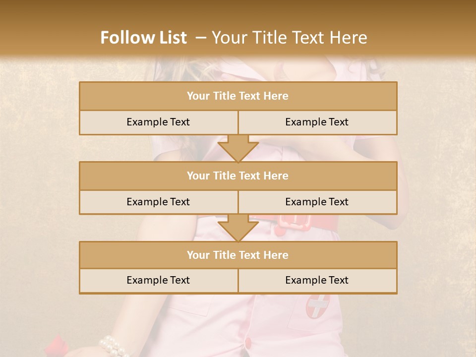Beauty Charm Nostalgic PowerPoint Template
