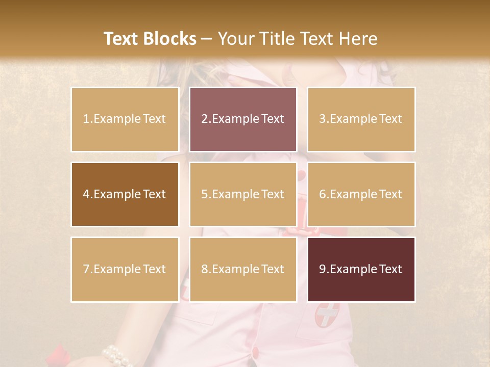 Beauty Charm Nostalgic PowerPoint Template