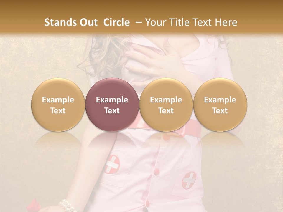 Beauty Charm Nostalgic PowerPoint Template