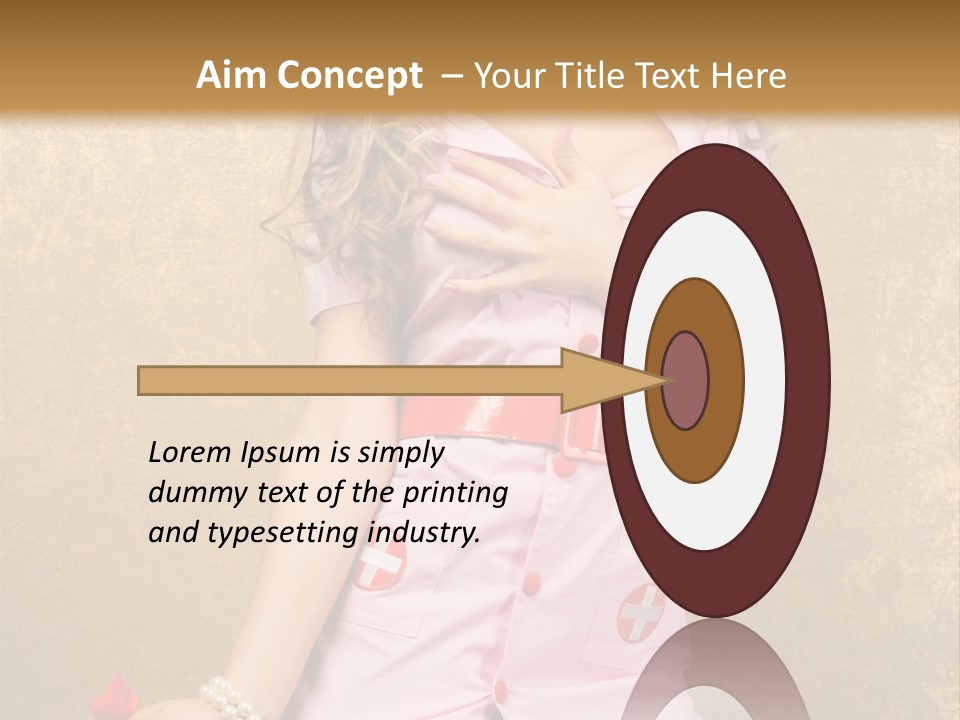 Beauty Charm Nostalgic PowerPoint Template