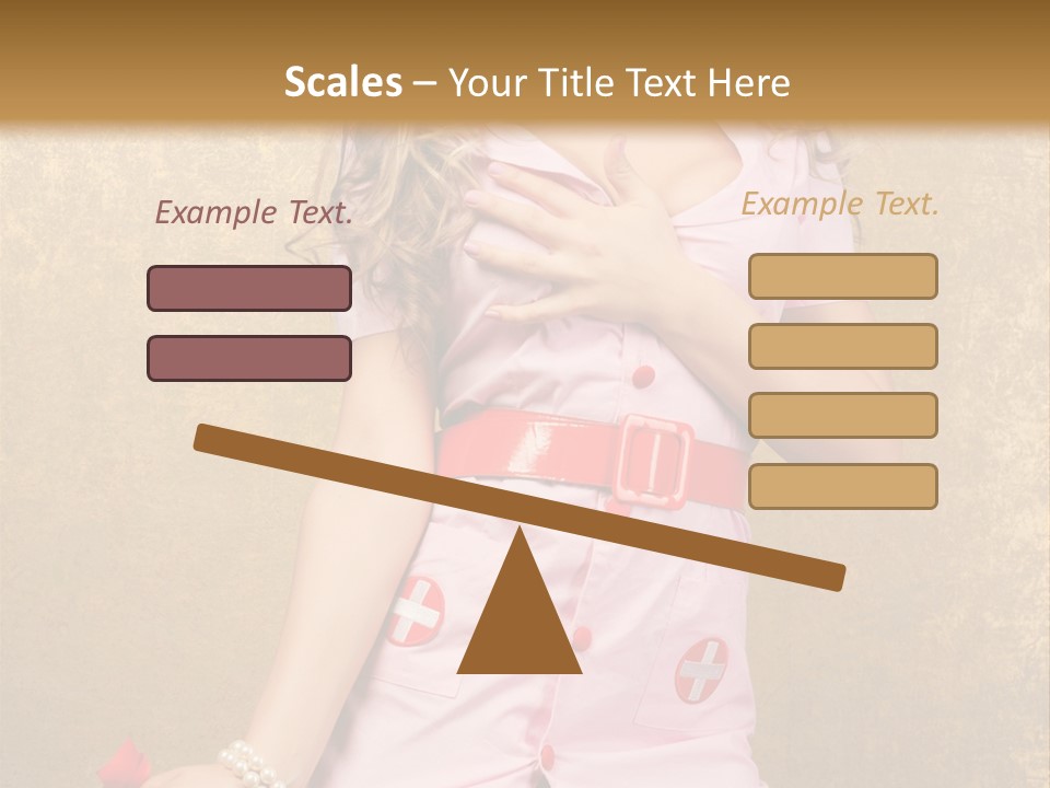 Beauty Charm Nostalgic PowerPoint Template