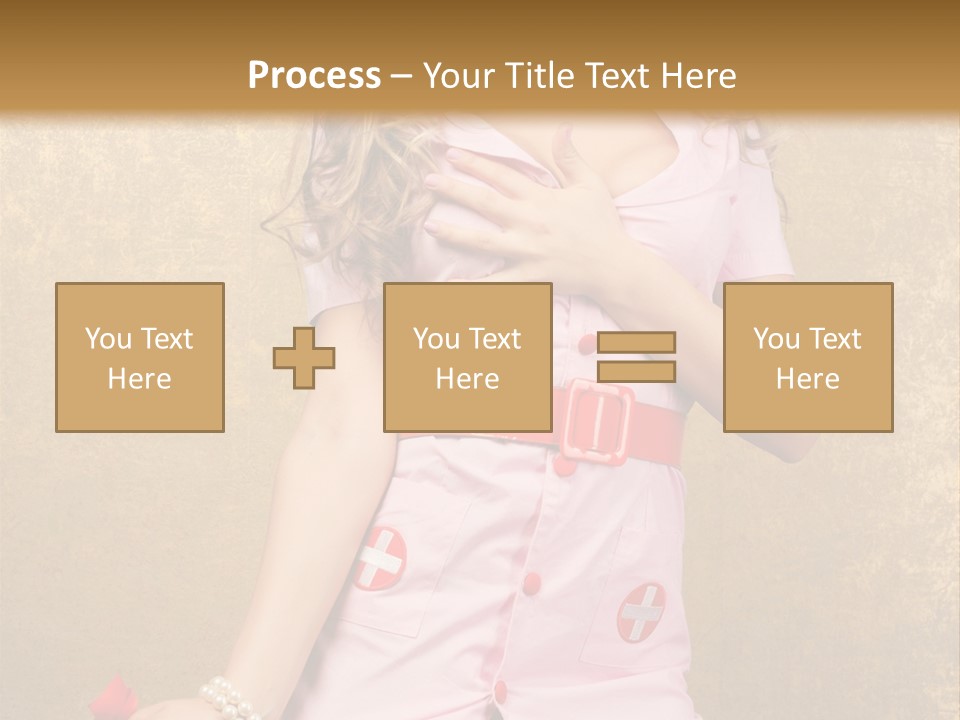 Beauty Charm Nostalgic PowerPoint Template