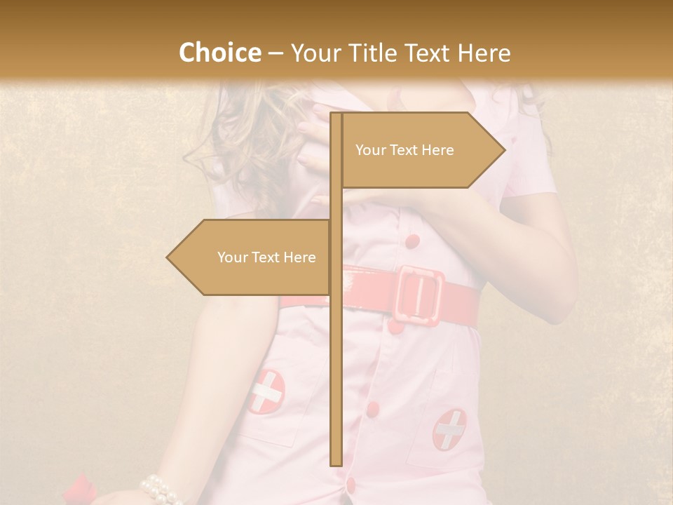 Beauty Charm Nostalgic PowerPoint Template