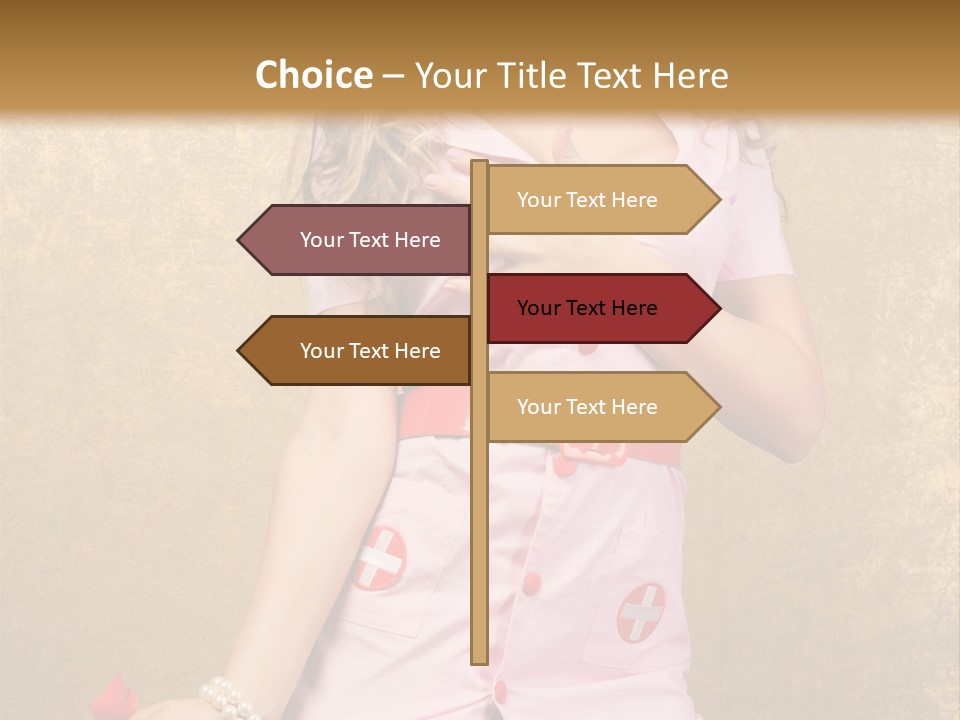 Beauty Charm Nostalgic PowerPoint Template