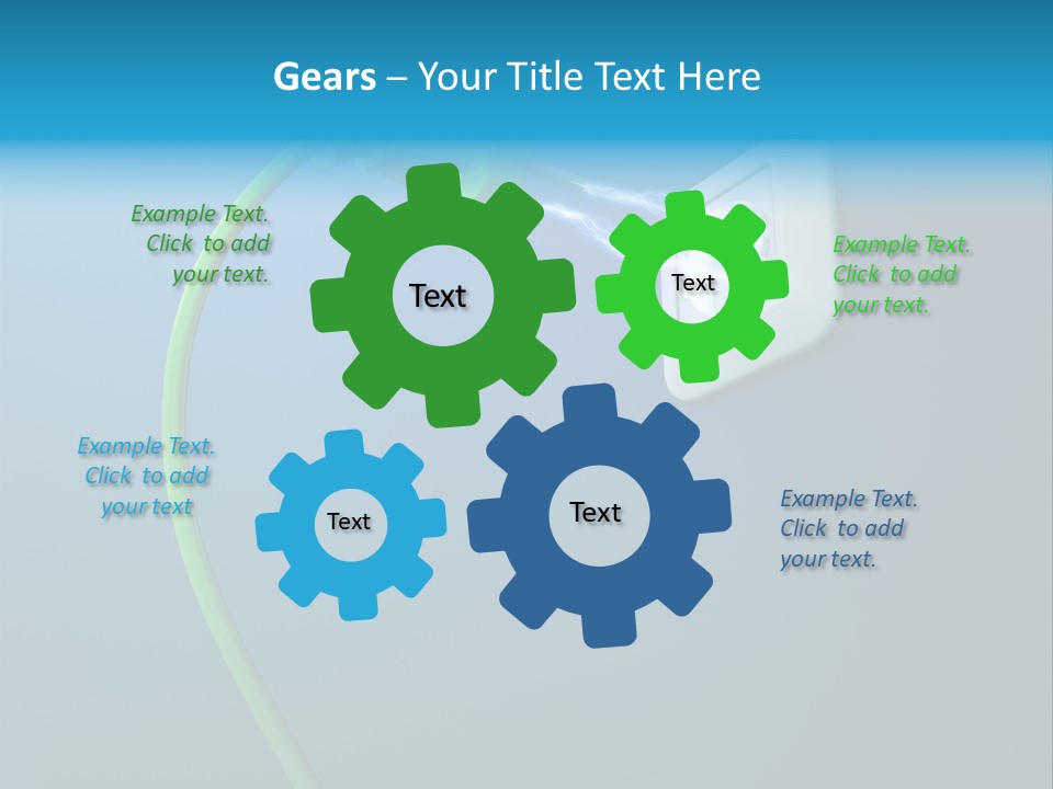 Equipment Beam Voltage PowerPoint Template