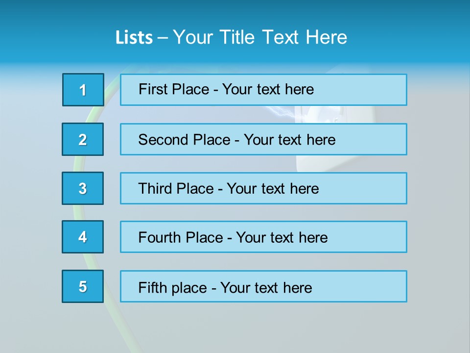 Equipment Beam Voltage PowerPoint Template