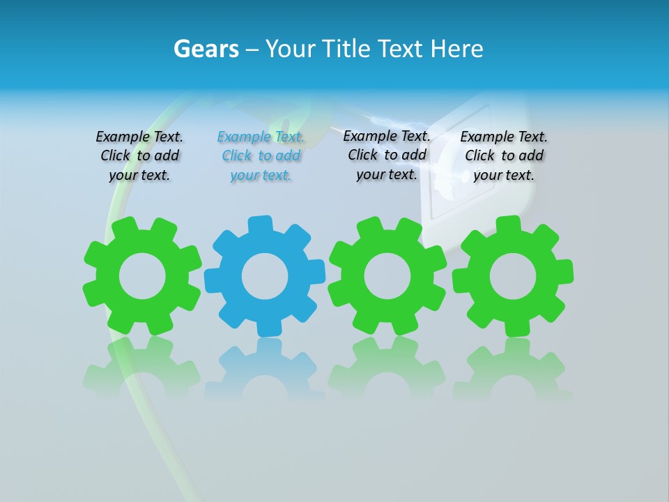 Equipment Beam Voltage PowerPoint Template